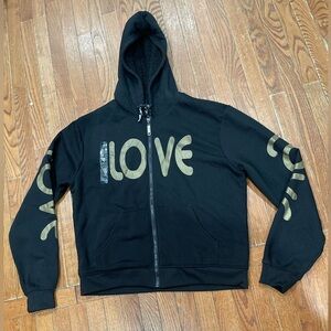 Thrill Midnight Black Cozy Fabric